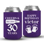 30th Birthday koozies-03-Purple