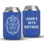 30th Birthday koozies-07-Blue