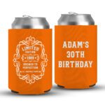 30th Birthday koozies-07-Orange