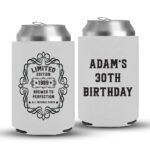 30th Birthday koozies-07-White