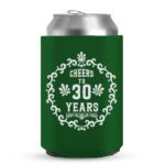 30th Birthday koozies-08-Green