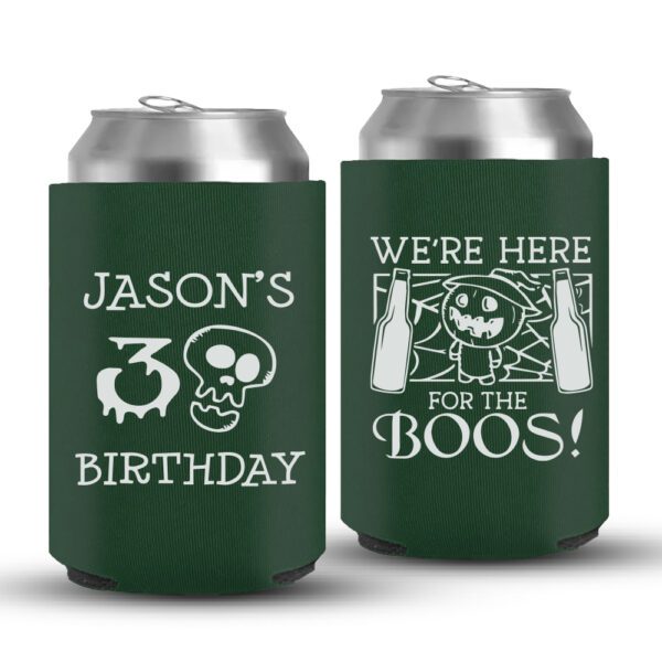 30th Birthday koozies-09-Green