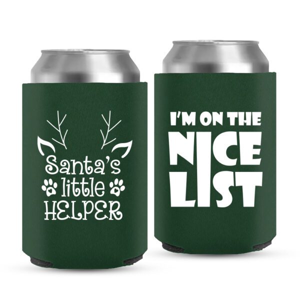 40-Christmas-Koozies-Green