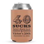 40th Birthday koozies-03-light brown