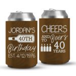 40th Birthday koozies-04-dark brown
