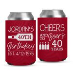 40th Birthday koozies-04-red