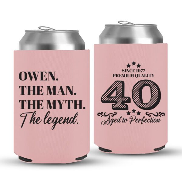 40th Birthday koozies-07-baby pink