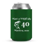 40th Birthday koozies-10-Green