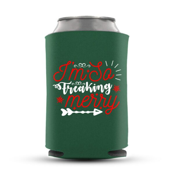 48-Christmas-Koozies-Green