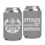 50th Birthday koozies-01-Grey