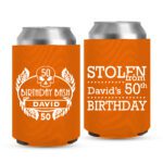 50th Birthday koozies-01-Orange
