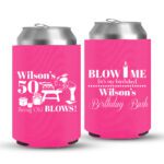 50th Birthday koozies-02-Pink