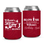 50th Birthday koozies-02-red