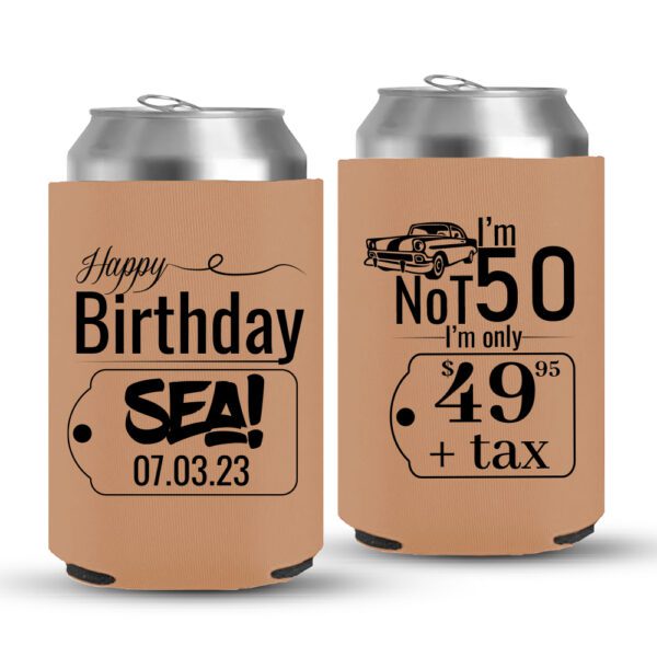 50th Birthday koozies-03-light brown