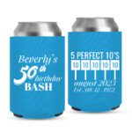 50th Birthday koozies-05-Cyan