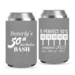 50th Birthday koozies-05-Grey