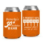 50th Birthday koozies-05-Orange