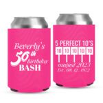 50th Birthday koozies-05-Pink