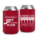 50th Birthday koozies-05-Red