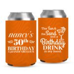 50th Birthday koozies-06-Orange