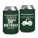 50th Birthday koozies-07-Green