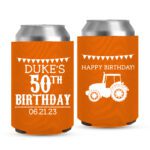 50th Birthday koozies-07-Orange