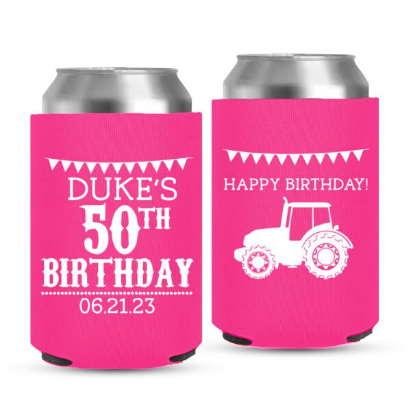 50th Birthday koozies-07-Pink