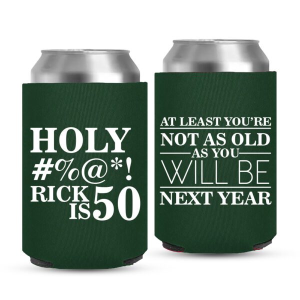 50th Birthday koozies-08-Green