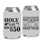 50th Birthday koozies-08-White