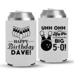 50th Birthday koozies-09-White