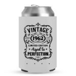 50th Birthday koozies-11-White