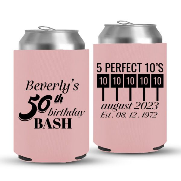 50th birthday koozies-05-baby pink