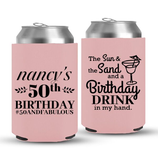 50th birthday koozies-06-baby pink