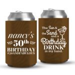 50th birthday koozies-06-dark brown