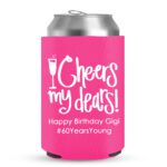 60th Birthday koozies-03-Pink
