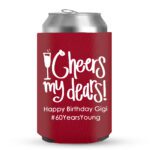 60th Birthday koozies-03-RED