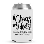 60th Birthday koozies-03-White