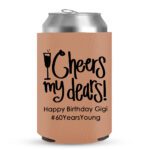 60th Birthday koozies-03-light brown