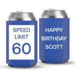 60th Birthday koozies-04-Blue