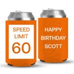 60th Birthday koozies-04-Orange