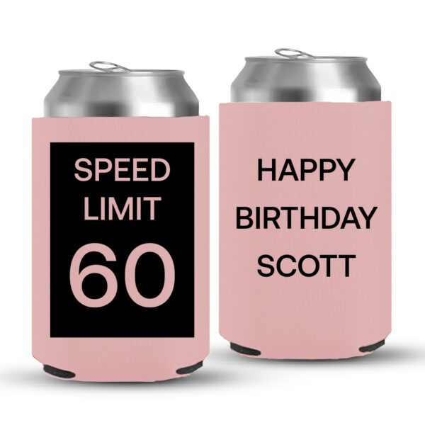 60th Birthday koozies-04-baby pink