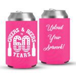 60th Birthday koozies-06-Pink