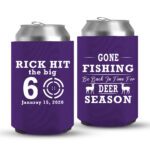 60th Birthday koozies-07-Purple