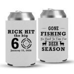 60th Birthday koozies-07-White