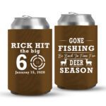 60th Birthday koozies-07-dark brown