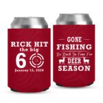 60th Birthday koozies-07-red