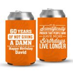 60th Birthday koozies-09-Orange