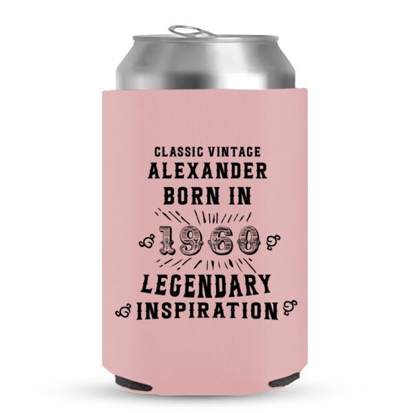 60th Birthday koozies-10-baby pink