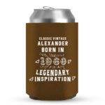 60th Birthday koozies-10-dark brown