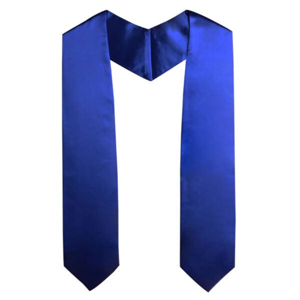 custom graduation stole - Classic - blue